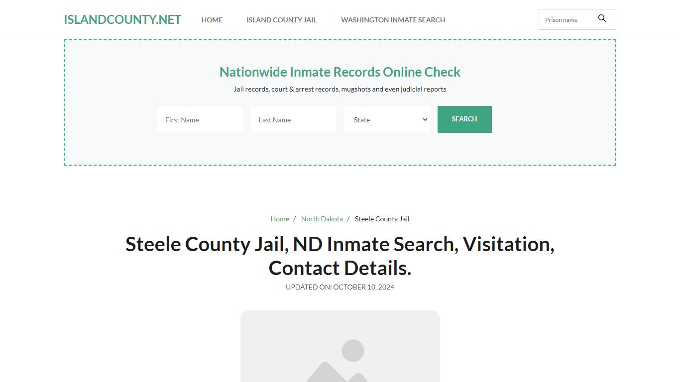 Steele County Jail, ND Inmate Roster Search, Visitations.